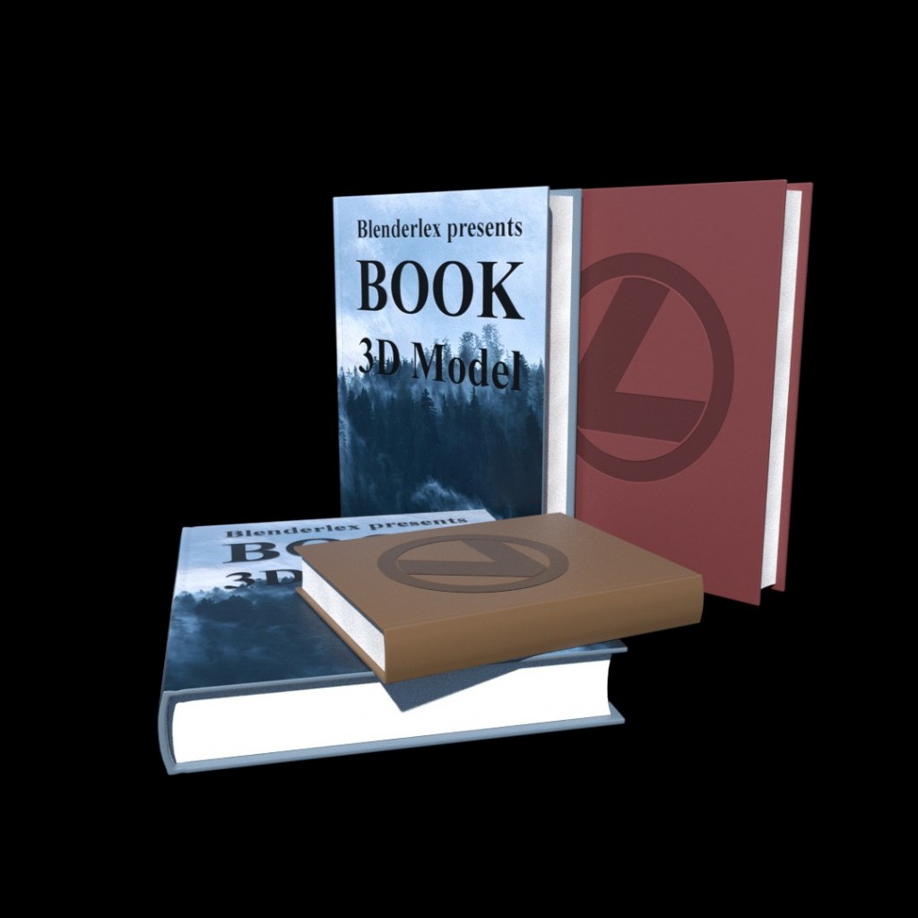 Realistic book with pages preview image 1